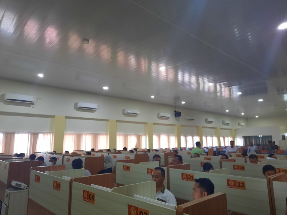 Peserta Seleksi Calon Anggota KPU di Bengkulu Ikuti Tes CAT