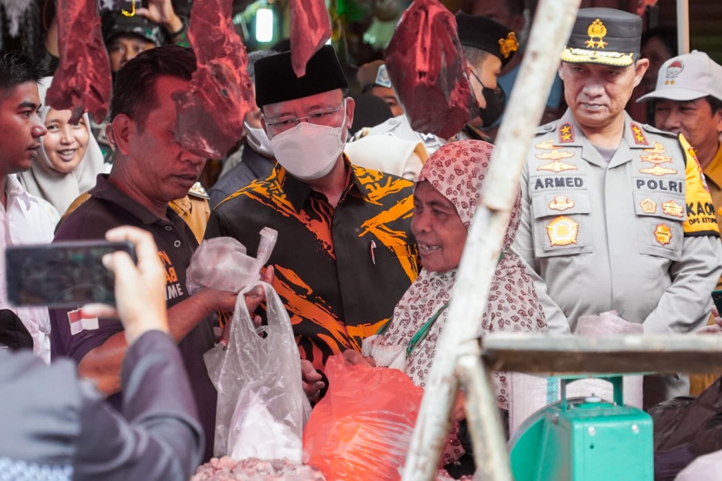 Gubernur Pastikan Stok dan Harga Sembako Jelang Lebaran di Bengkulu Aman