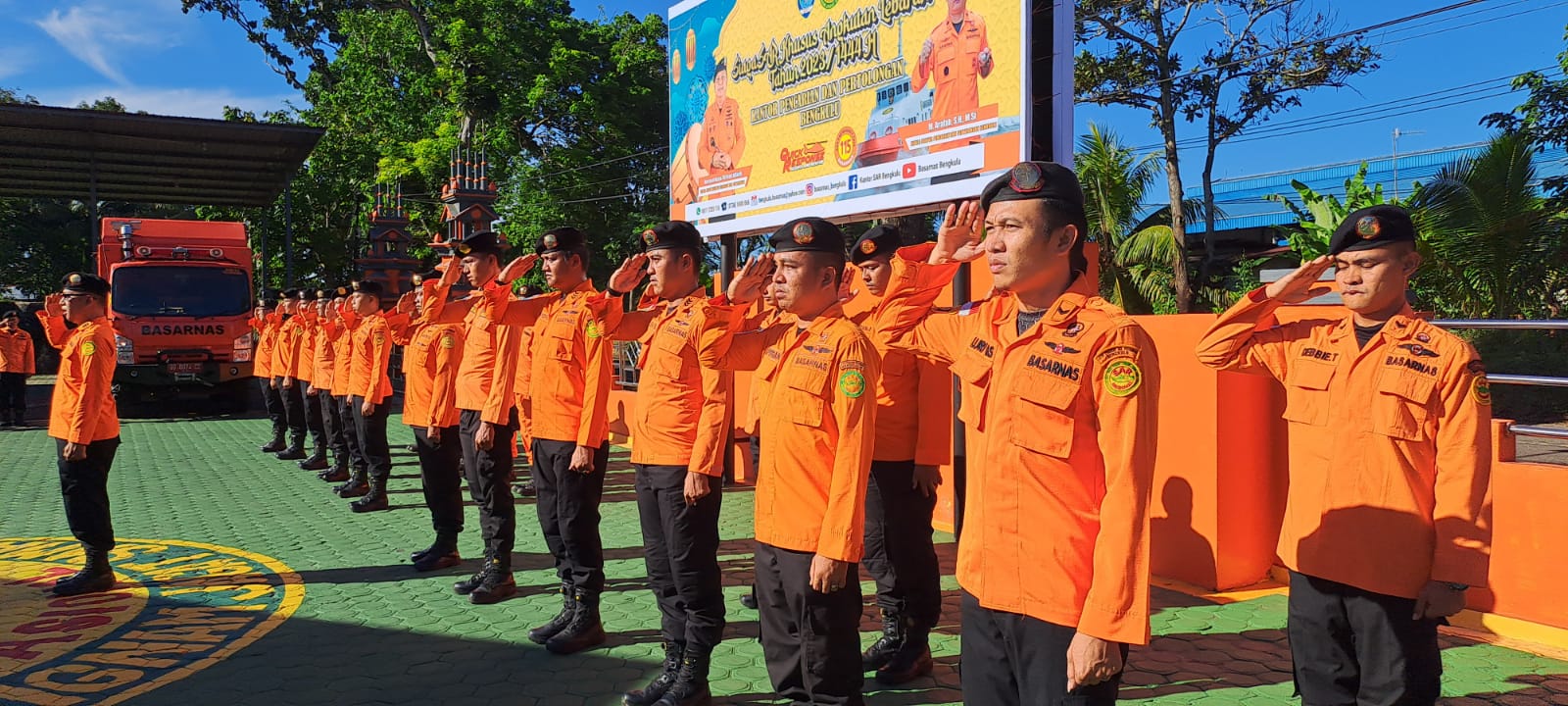 BASARNAS Bengkulu Laksanakan Siaga Khusus Jelang Lebaran 1444 Hijriah