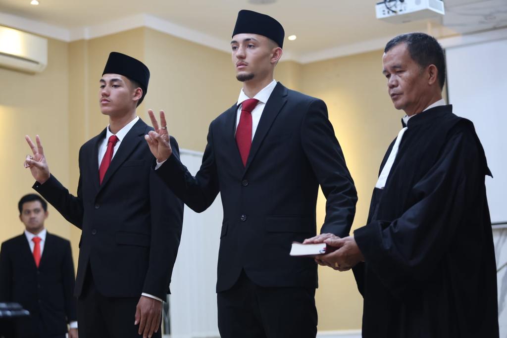 Rafael Struick dan Ivar Jenner. Foto, PSSI