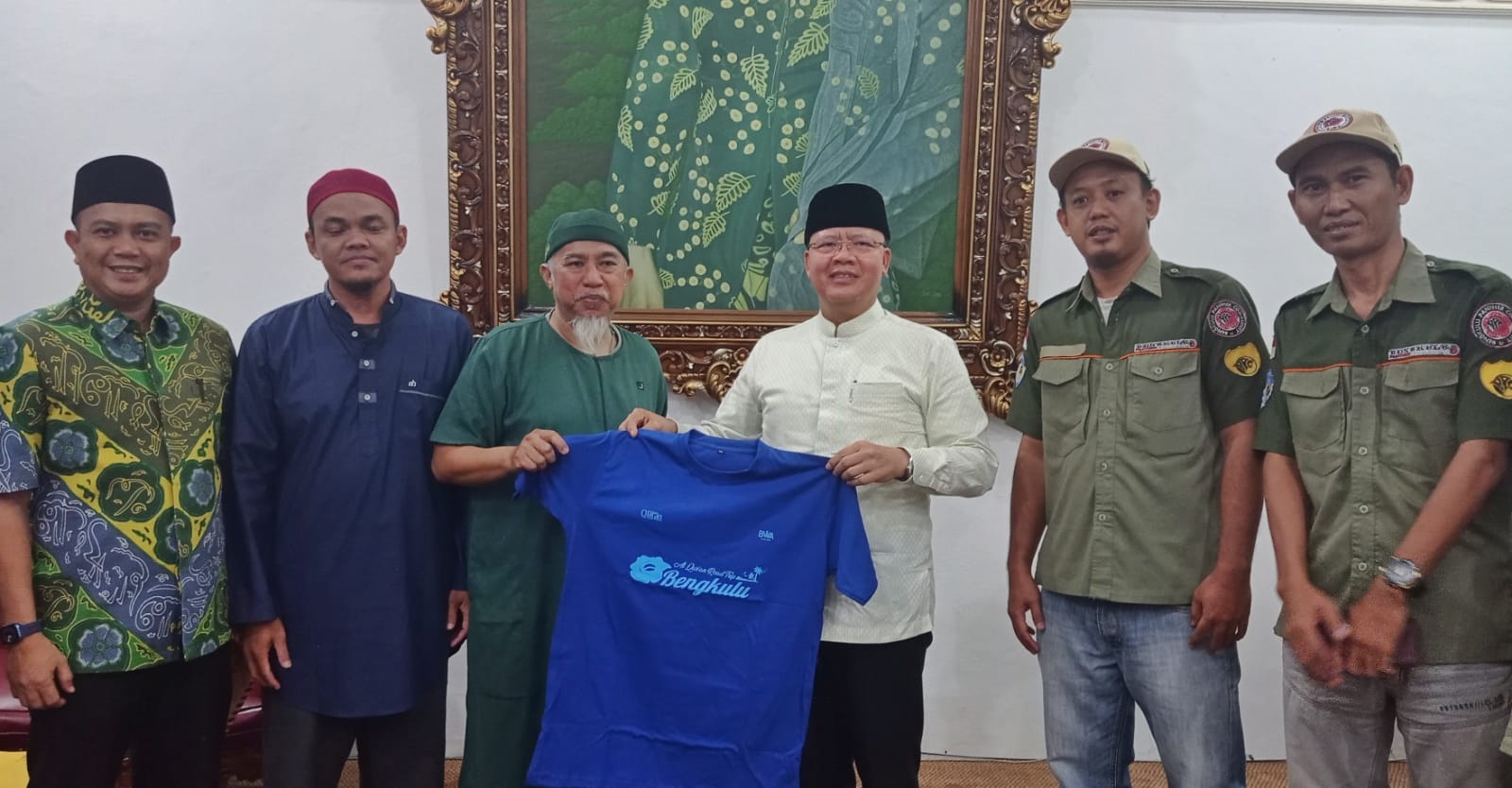 Gubernur Rohidin Terima Audiensi Badan Wakaf Al-Qur’an