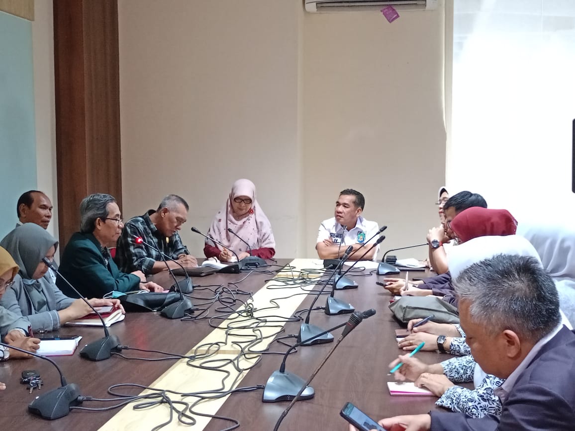 Komisi IV DPRD Provinsi Bengkulu Gelar Audiensi Bersama Organisasi Profesi Tenaga Kesehatan, Bahas RUU Kesehatan