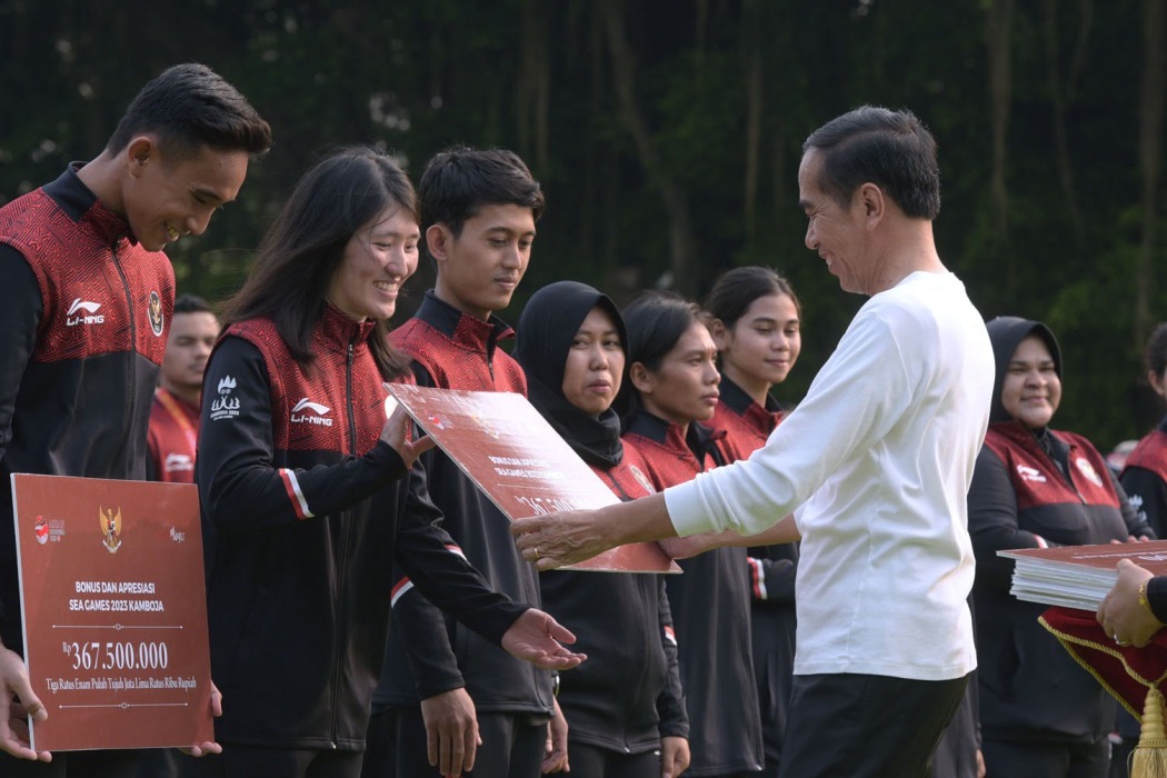 Bonus Kontingen Atlet SEA Games ke-32 Rp289 Miliar