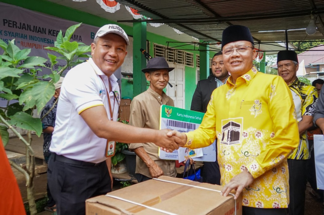 Gubernur Rohidin Dukung Sinergi Bank Syari’ah Indonesia Bantu Kesejahteraan Petani Kopi Bermani Ulu