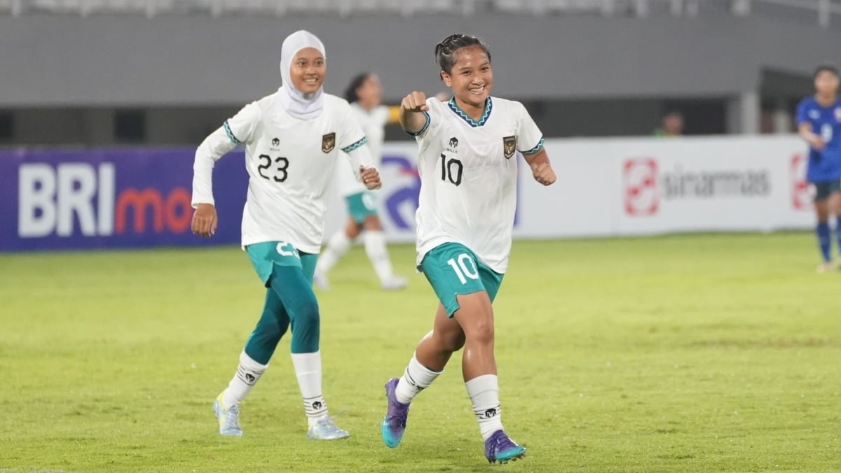 Timnas Indonesia Raih Poin Penuh di Fase Penyisihan Grup A AFF U-19 Women’s Championship 2023