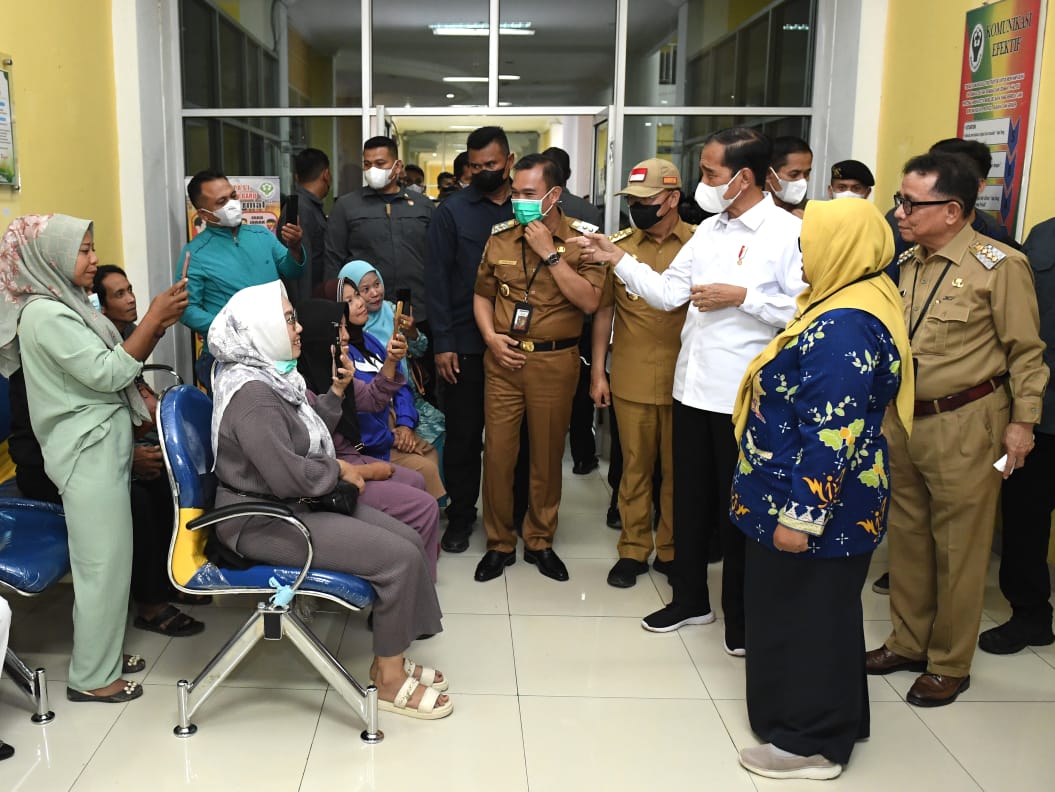 Presiden Puji Rumah Sakit Daerah Kepahiang