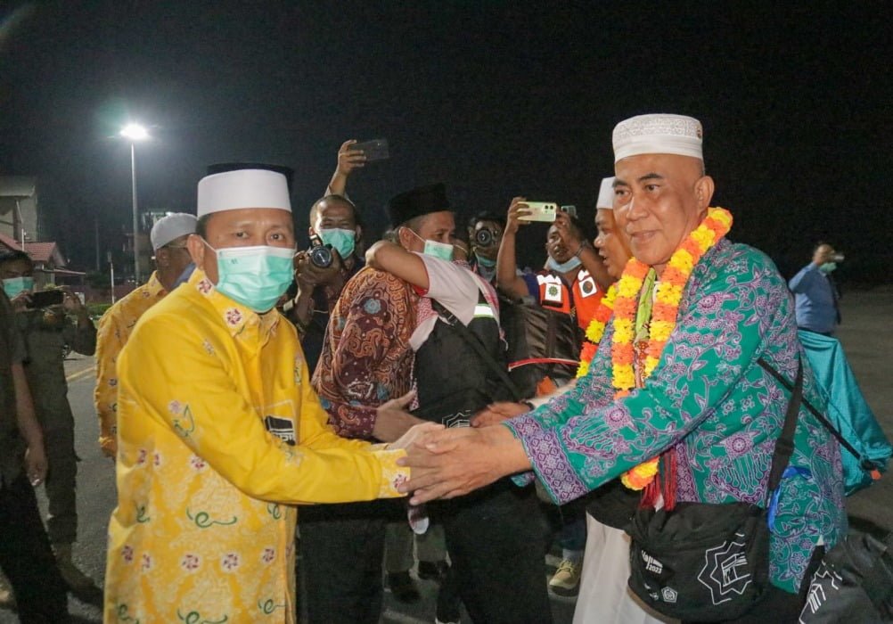 Jamaah Haji Kloter Pertama Tiba di Bengkulu