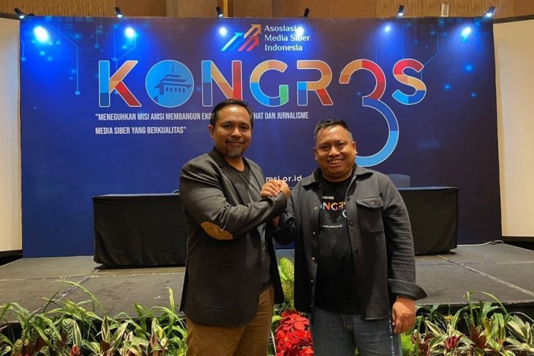 CEO Tempo Wahyu Dhyatmika dan Direktur Katadata Maryadi Pimpin AMSI Periode 2023-2027