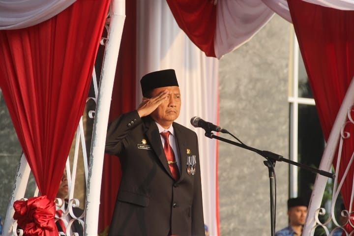 Upacara Pengibaran Bendera HUT ke-78 RI di Bengkulu