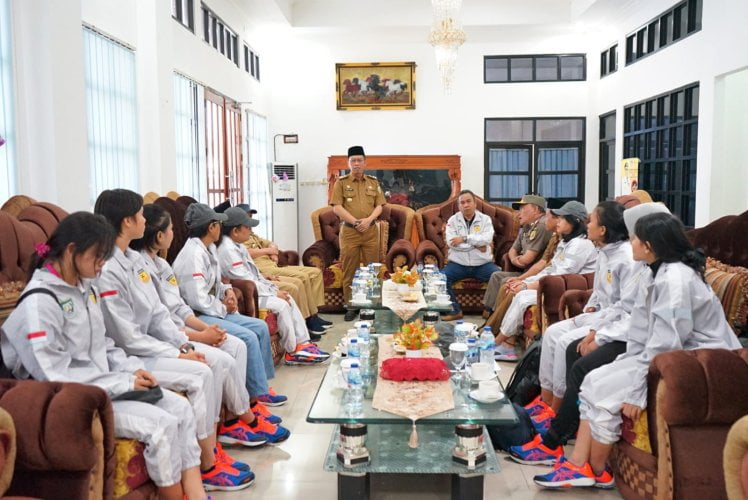 13 Atlet Karate Bengkulu akan Bertarung di Pra PON Kalsel