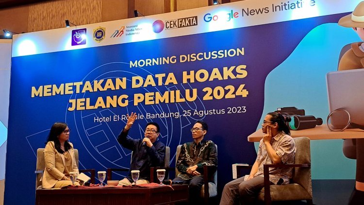 Kick Off Diskusi Bulanan Cekfakta, Petakan Data Hoaks Jelang Pemilu 2024