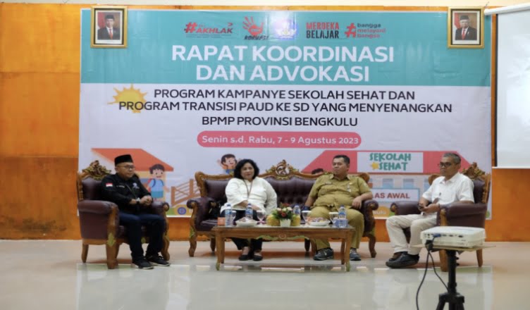 BPMP Provinsi Bengkulu Gelar Rakor dan Advokasi Sekolah Sehat dan Menyenangkan
