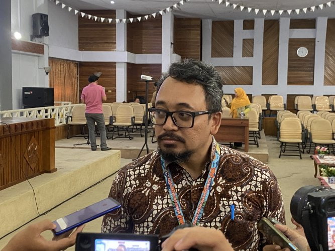 Analis Pemberantasan Tindak Pidana Korupsi KPK, Yulianto Sapto. Foto, Cindy/BN.