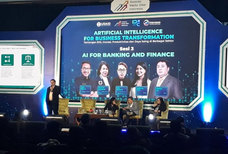 Indonesia Digital Conference (IDC) dan AMSI Awards 2023, Bandung, Selasa (22/08/2023). AMSI