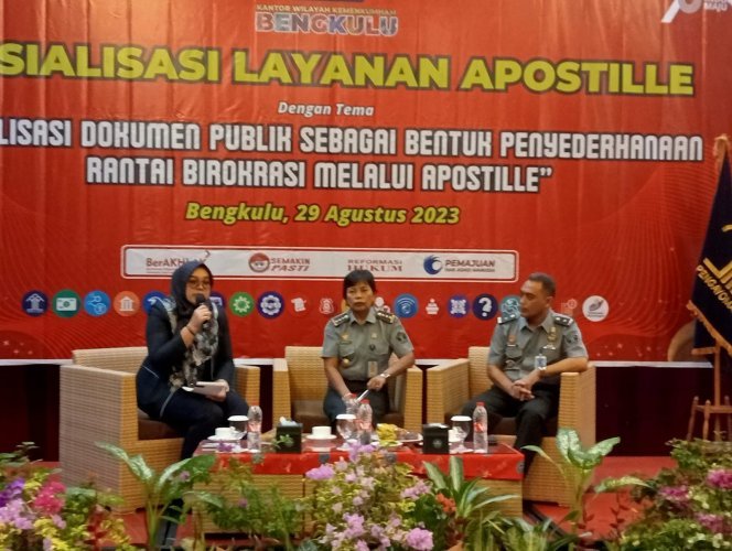 Inovasi layanan Apostille Permudah Birokrasi Layanan Masyarakat