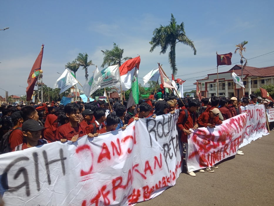 Petani dan Mahasiswa Bengkulu Gelar Aksi Hari Tani
