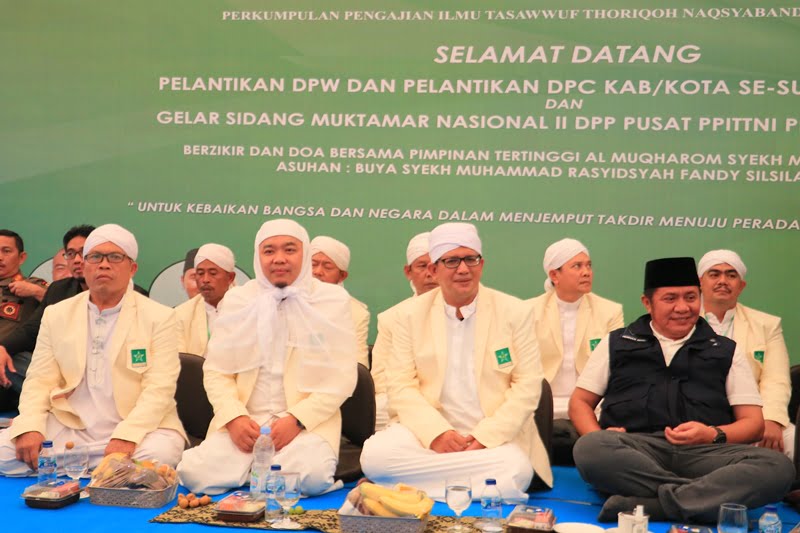 Putra Bengkulu Dempo Xler ditunjuk sebagai pimpinan Thoriqoh Naqsyabandiyah Indonesia