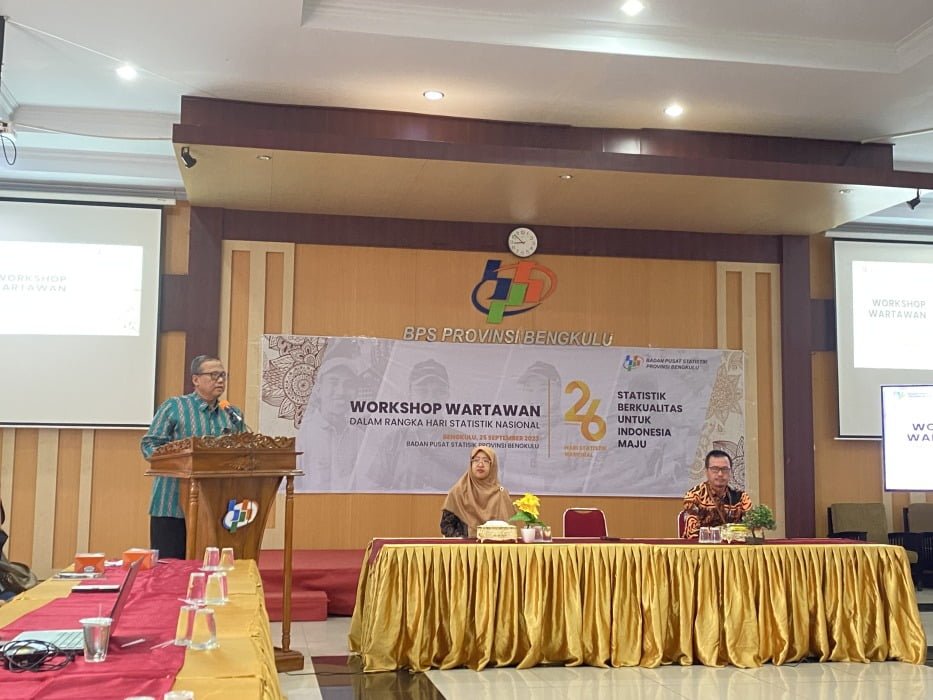 Kepala Badan Pusat Statistik Provinsi Bengkulu, Win Rizal. Foto,Cindy/BN.