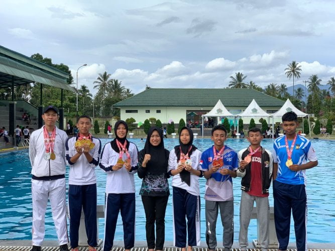 Asma Bukan Masalah, Cerita Rara Juara Satu Renang Putri O2SN Provinsi 2023