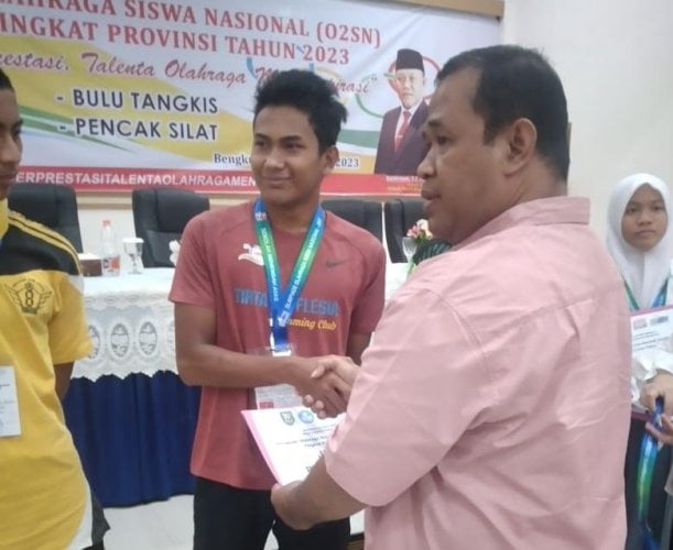 Sederet Prestasi Diraih Juara 1 Renang Putra O2SN Provinsi Bengkulu 2023