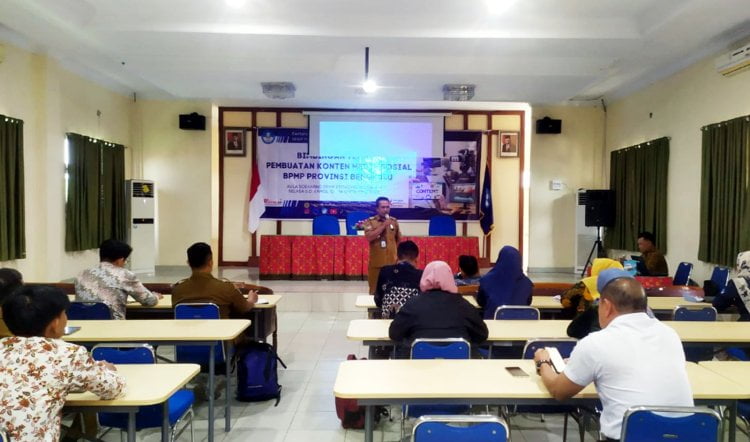 BPMP Bengkulu Gandeng Dinas Kominfotik Provinsi Laksanakan Bimtek Medsos