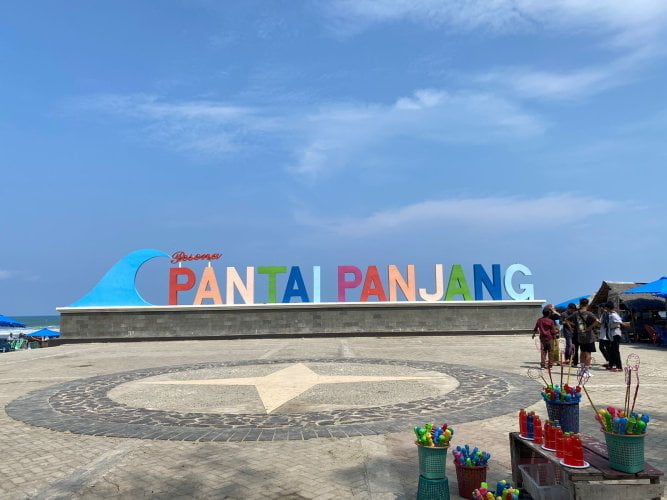 Pariwisata Pantai Panjang di Bengkulu. Foto, Cindy/BN.