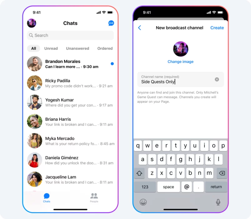 Meta Suguhkan Fitur Broadcast Channel di Facebook dan Messenger