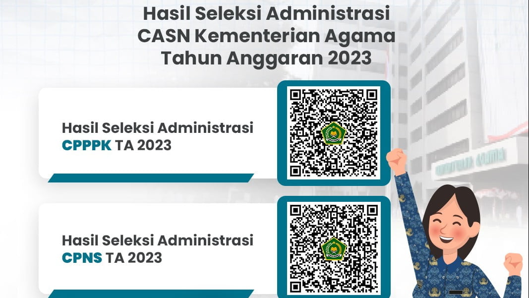 81.607 CASN Kemenag Dinyatakan Lolos Seleksi Administrasi