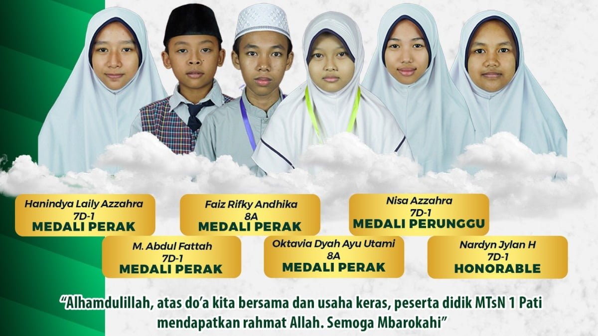 Siswa MTS Raih Medali di Thailand International Mathematical Olympiad