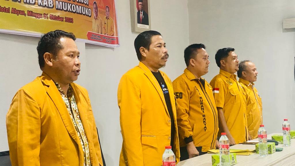 Hanura Mukomuko Pasang Target Tiga Kursi Legislatif, Niat Usung Bupati Sendiri