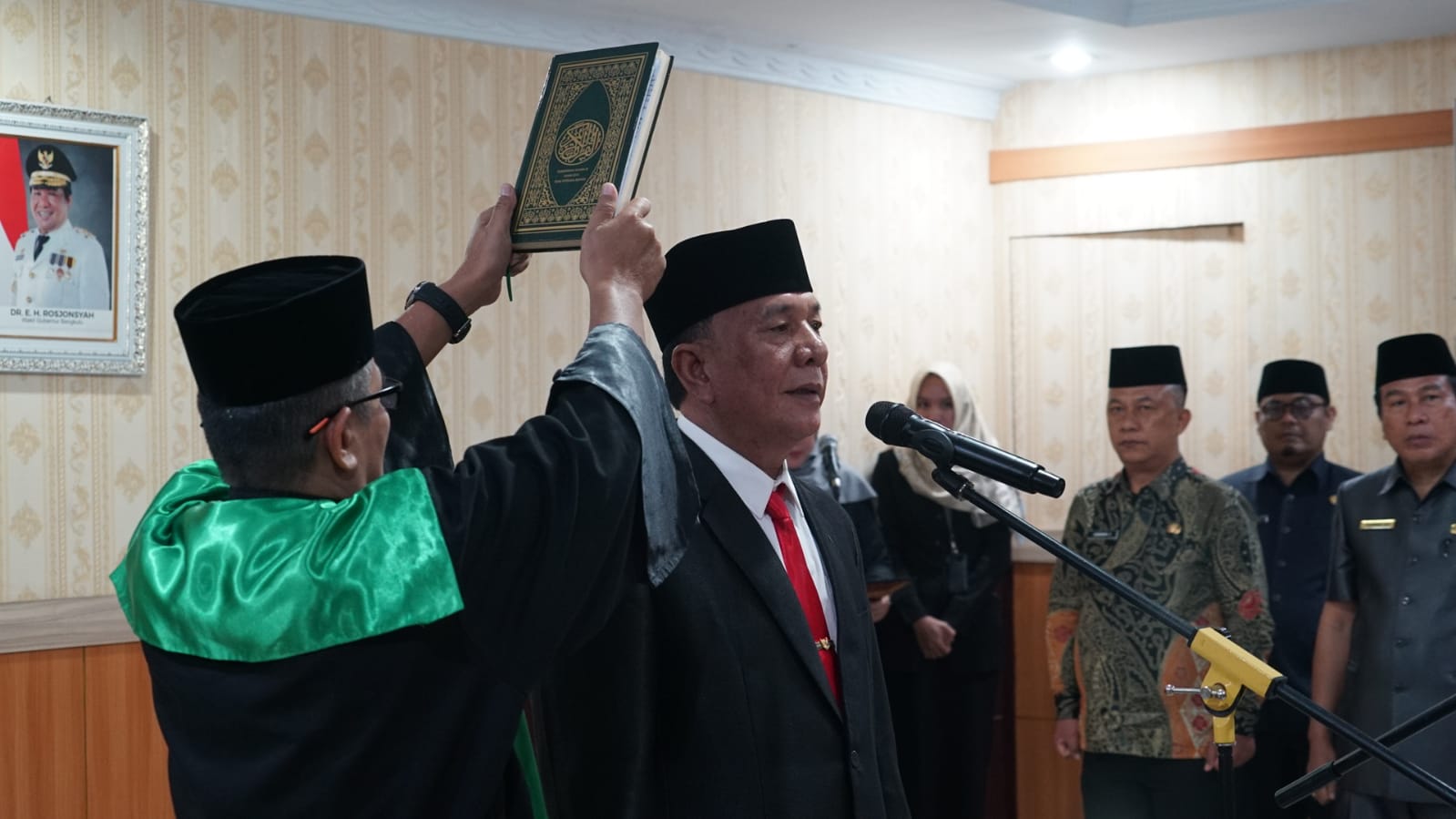 Mantan Sekda Bengkulu Utara Dilantik jadi Kepala BPKAD Provinsi
