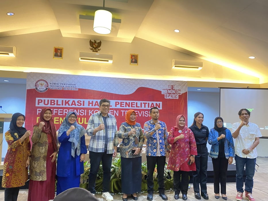 KPID Gelar Publikasi Hasil Penelitian Preferensi Konten Televisi di Bengkulu