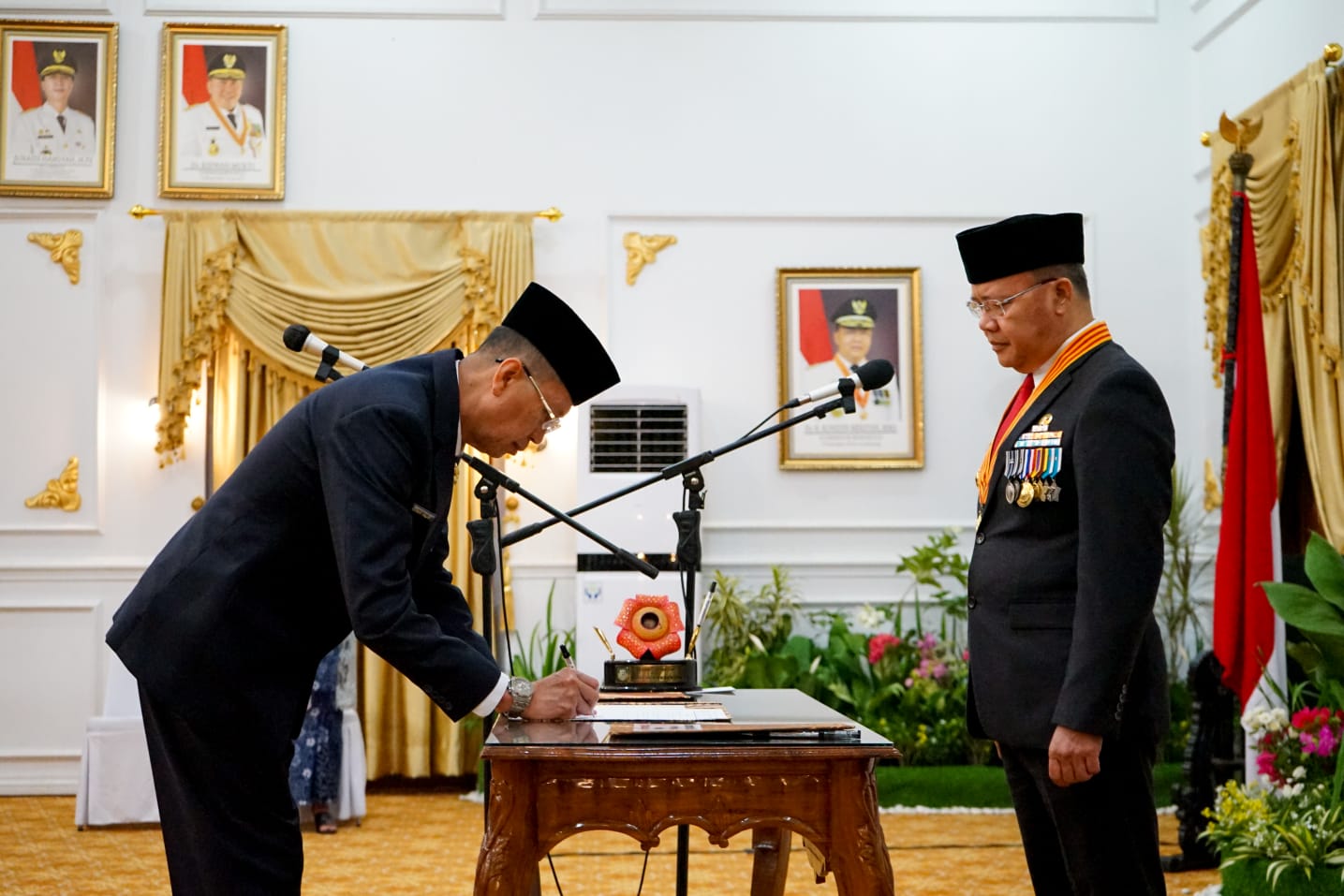 Isnan Fajri Resmi Jabat Sekda Provinsi Bengkulu