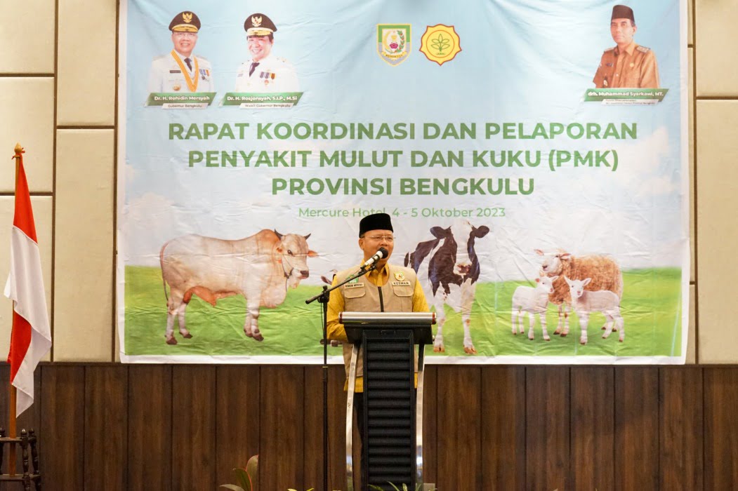 Gubernur Bengkulu, Rohidin Mersyah/MC
