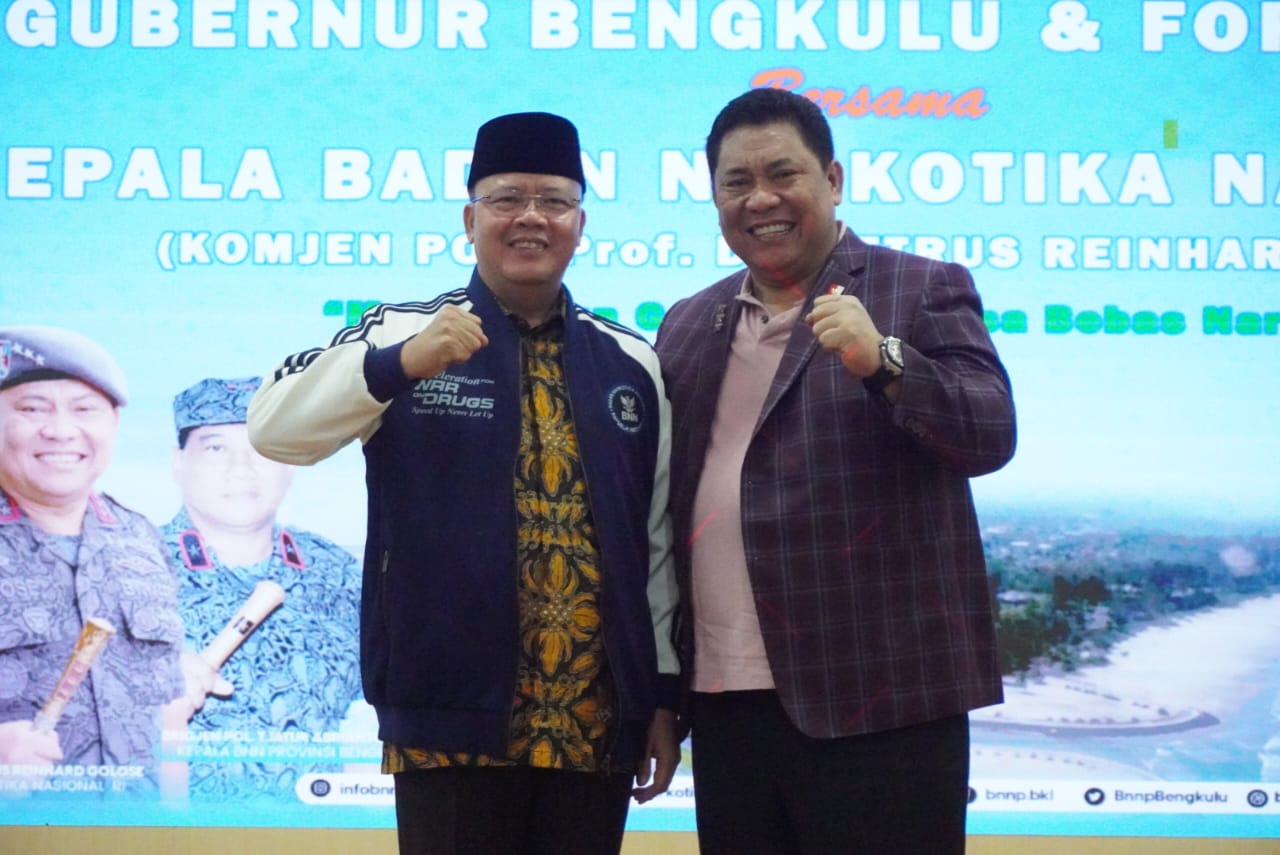 BNN RI Apresiasi Pemprov Bengkulu Bentuk Satgas Anti Narkoba Sekolah