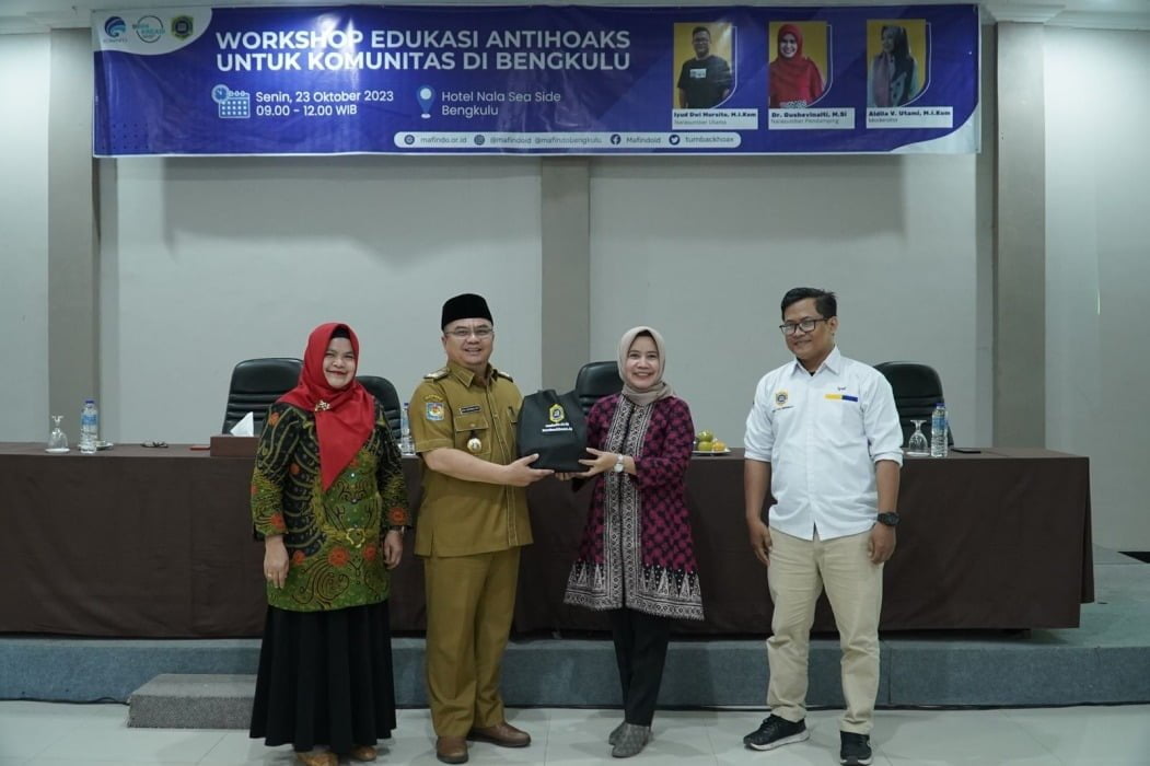 Mafindo Adakan Workshop Antihoaks Diikuti 50 Peserta dari Berbagai Komunitas di Bengkulu