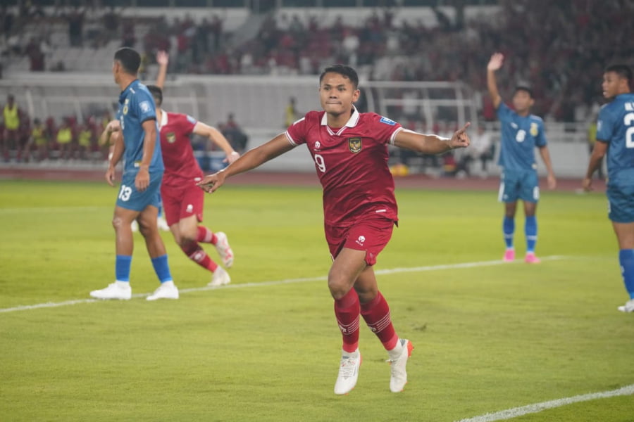 Dimas Drajad Ungguli Neymar di Daftar Top Skor Kualifikasi Piala Dunia