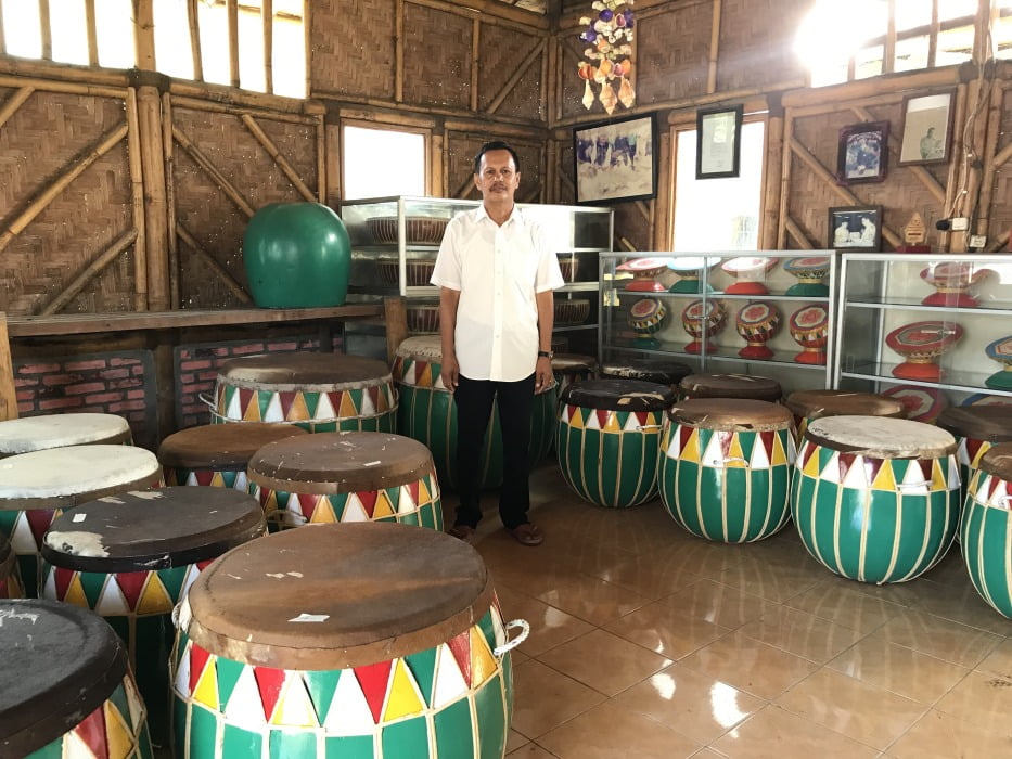 Mengintip Proses Pembuatan Dol, Alat Musik Khas Bengkulu