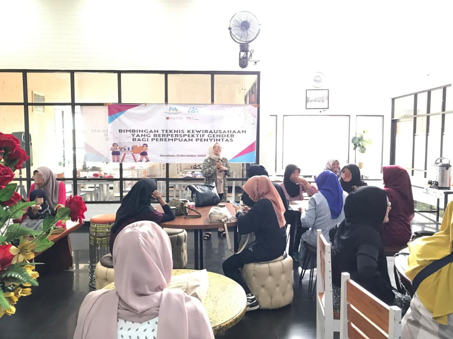 PUPA Gelar Pelatihan Kewirausahaan untuk Perempuan Penyintas
