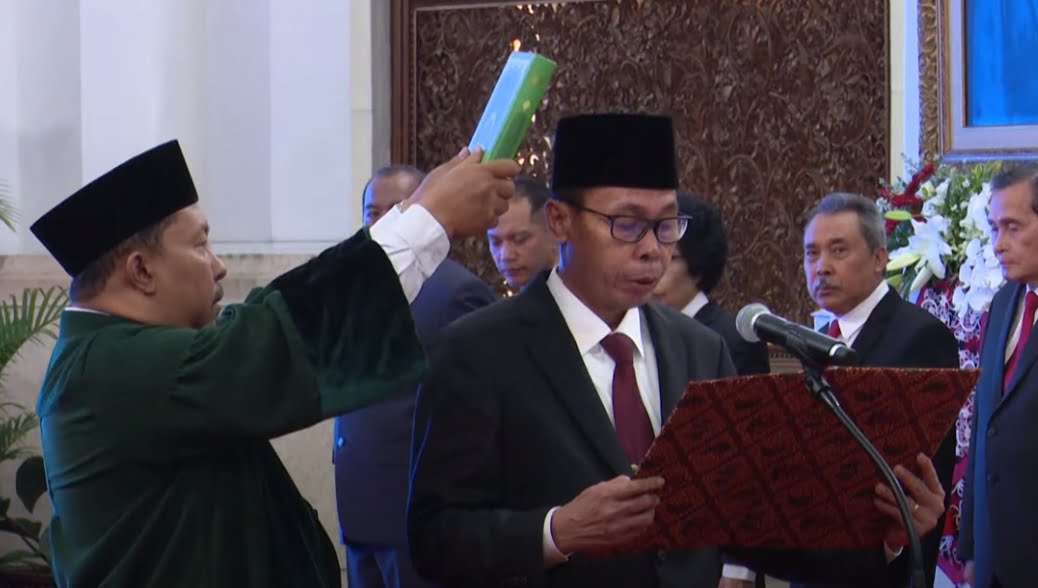 Nawawi Pomolango Ucapkan Sumpah sebagai Ketua KPK Sementara