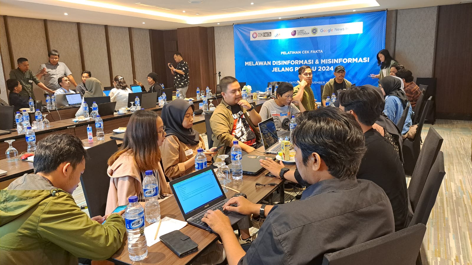 30 Jurnalis Dilatih Bendung Hoaks Jelang Pemilu 2024