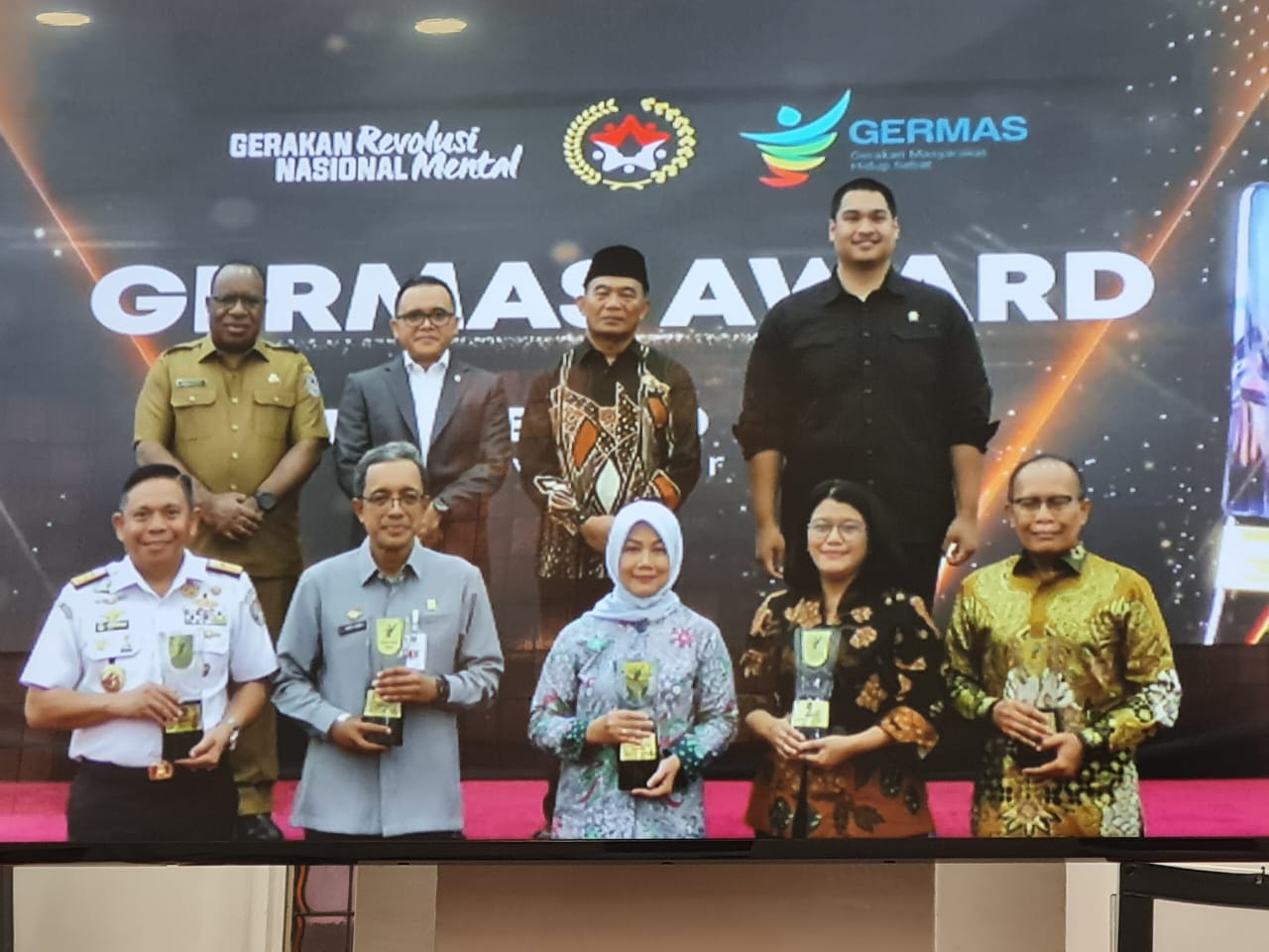 Kemenkumham Raih Terbaik Kedua dalam Penghargaan Germas Award Tahun 2023