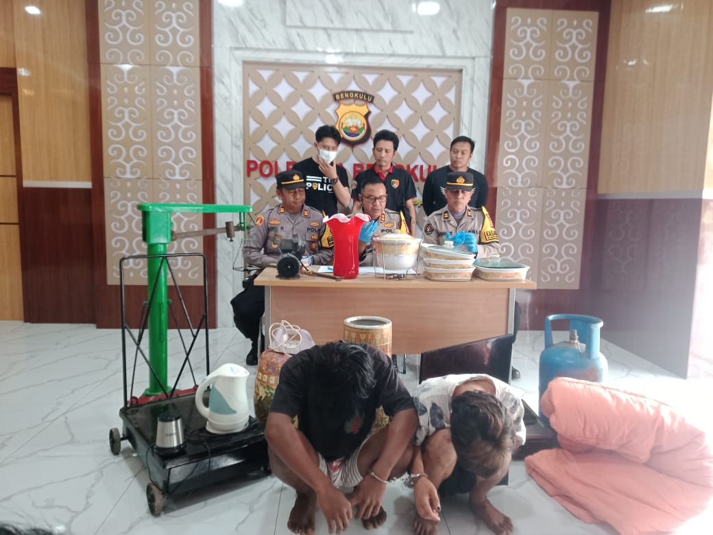 Empat Pelaku Pembobol Rumah Kosong di Pematang Gubernur Ditangkap