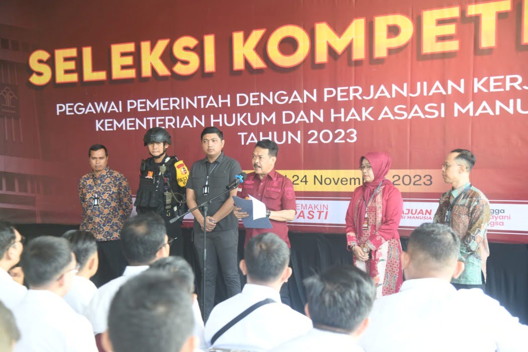2.648 Calon PPPK Kemenkumham Jalani Seleksi Kompetensi