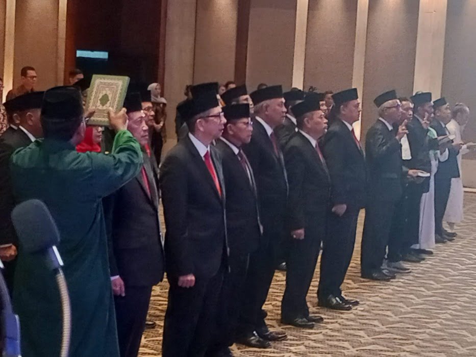 Pelantikan dan Pengambilan Sumpah PAW MPWN Periode 2021-2024 dan PAW MKNW Periode 2022-2025