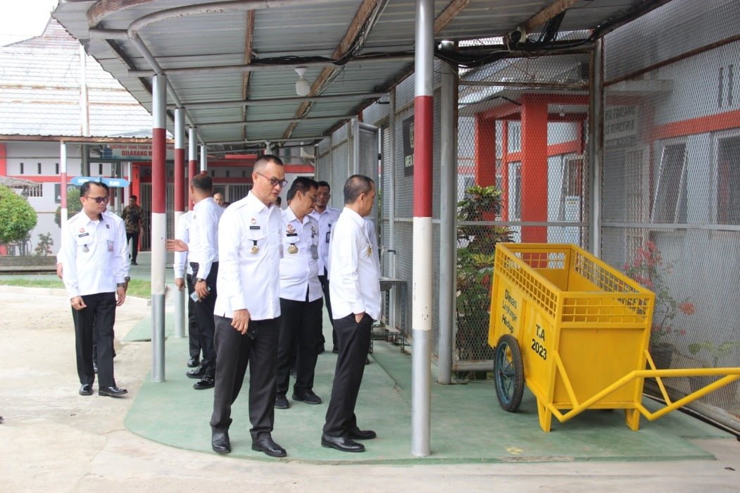 Kakanwil Kemenkumham Bengkulu Kunker di Lapas Kelas IIA