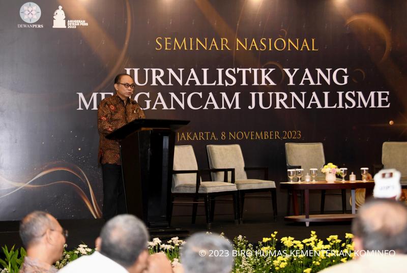 Menkominfo Ajak Media Terapkan Jurnalisme Berkualitas