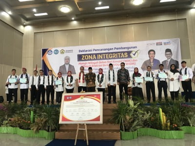 Unib Deklarasi Pencanangan Pembangunan Zona Integritas