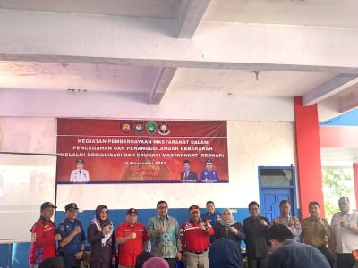 Damkar Lakukan Sosialisasi dan Edukasi Kepada Redkar
