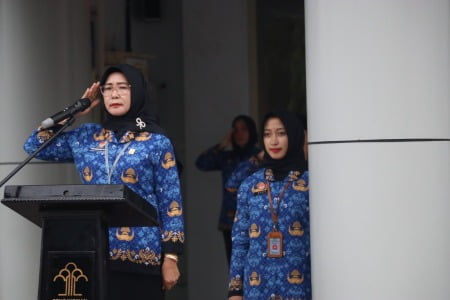 Kanwil Kemenkumham Bengkulu Gelar Upacara PHI ke 95 Tahun 2023